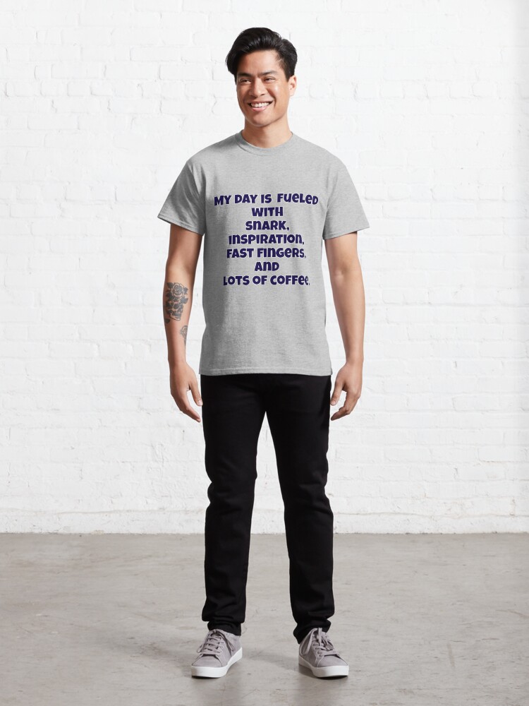 Alternate view of Lots of Coffee Classic T-Shirt