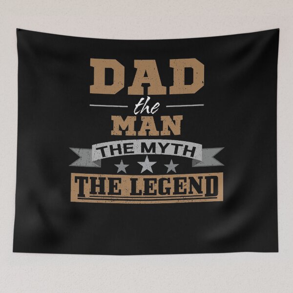 Item preview, DAD THE MAN THE MYTH THE LEGEND Shirt Fathers Day 2018 Gift designed and sold by nemo-shop.