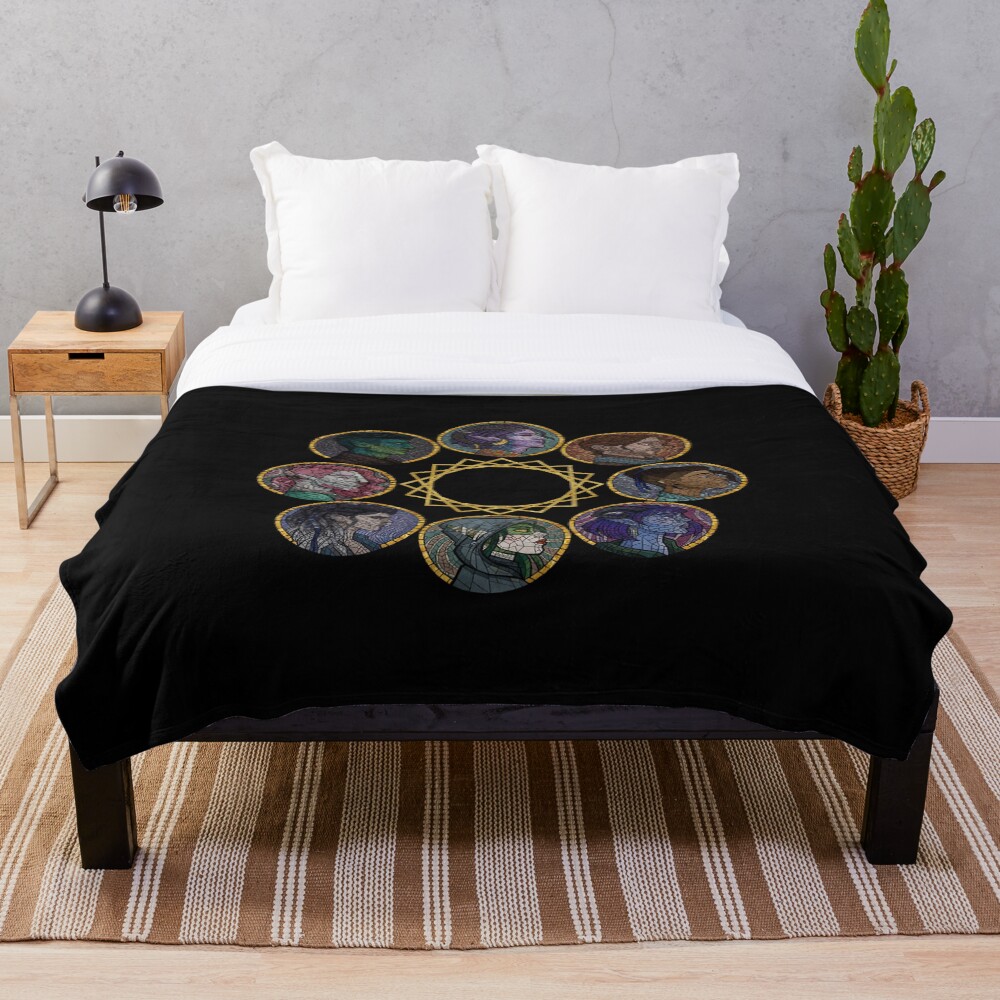 The Mighty Nein Throw Blanket
