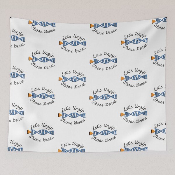 Item preview, Helicase, DNA, Let's Unzip Those Genes, Biology, Biochemistry, Microbiology designed and sold by LouisianaLady.