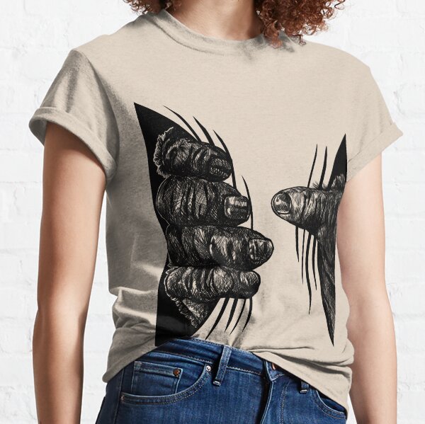 Great Ape hand Squeezing Classic T-Shirt