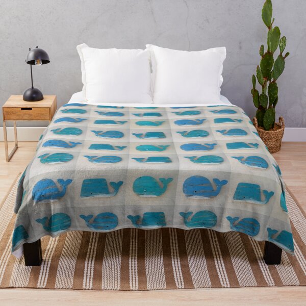 Item preview, Whale Beach House Wall Decor Six Wooden Whales (photos of) designed and sold by Beachy.
