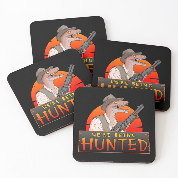 Item preview, We're Being Hunted designed and sold by Samboid.