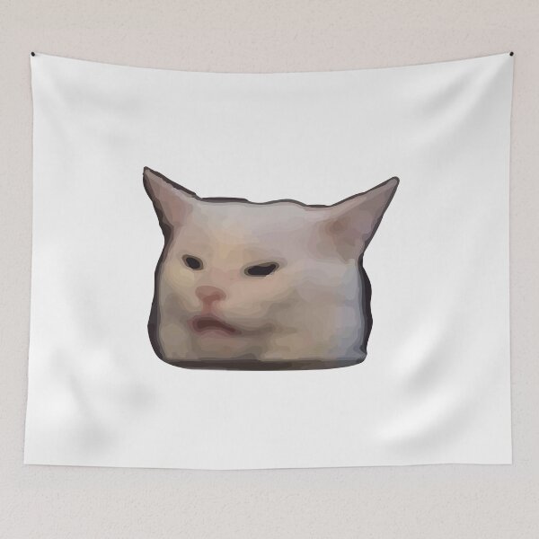 Item preview, yelling confused cat meme designed and sold by chunknozza.