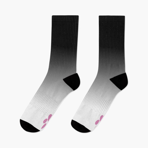 Item preview, Tuxedo Cat Cute and Funny Animal Paw Socks Pink Pads designed and sold by cybercat.