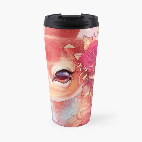 Festive Deer Travel Mug