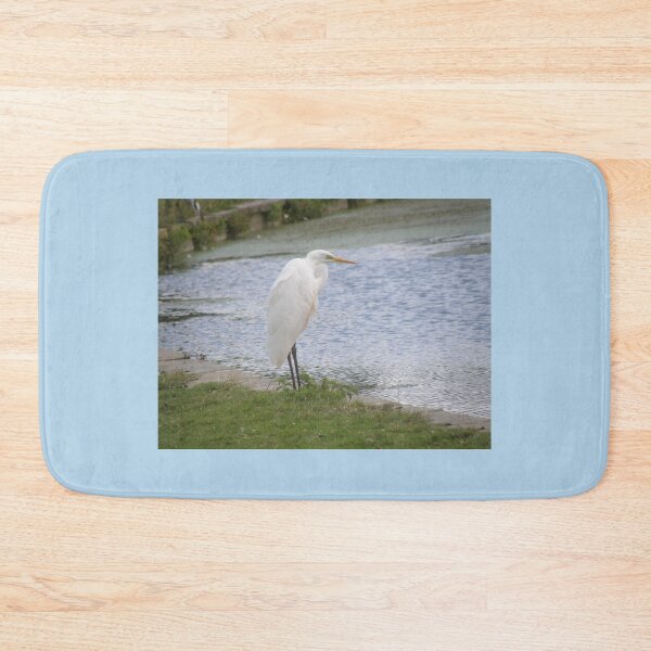 Item preview, Great White Egret and Water Photograph designed and sold by naturegallery.