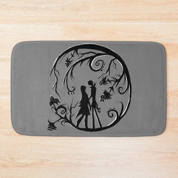 Item preview, Jack and Sally Silhouette designed and sold by 7dunicornlady.