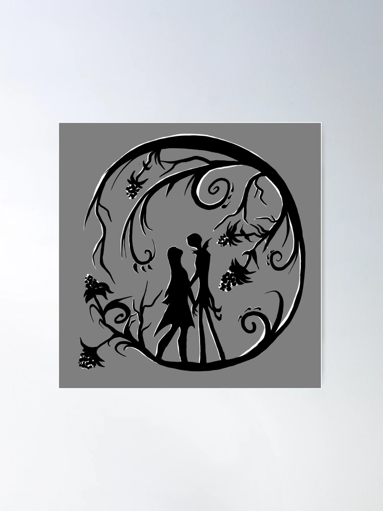 Jack And Sally Stencil Sally And Jack The Nightmare Before Christmas