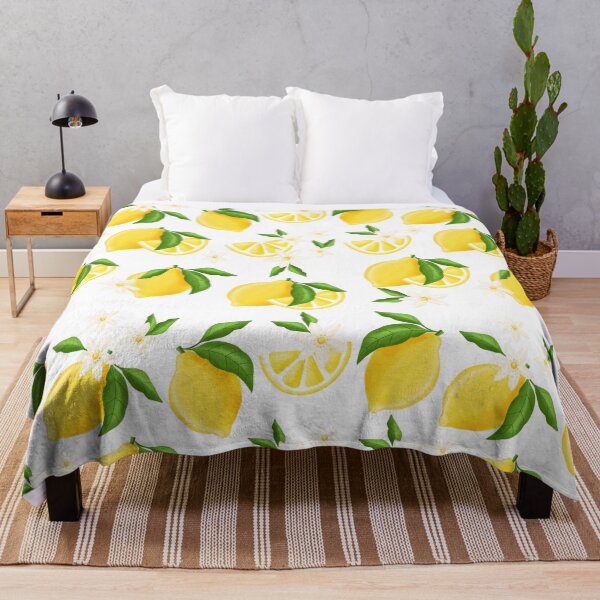 Item preview, Summer lemon pattern designed and sold by Katbydesign.