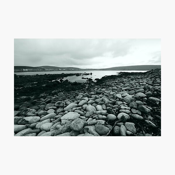 Pebbles, Island of Unst, Shetland Photographic Print
