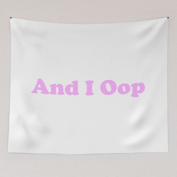 Item preview, And I Oop pink text designed and sold by craig777red.
