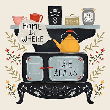 Artwork thumbnail, Home Is Where the Tea Is by ohjessmarie