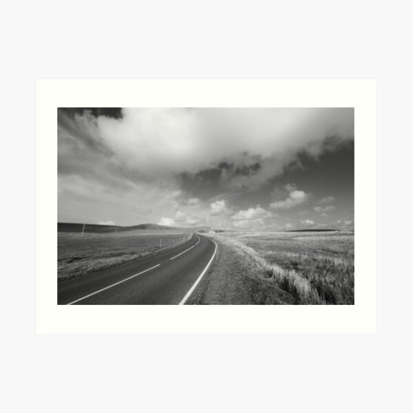 Island of Unst, Shetland. Art Print