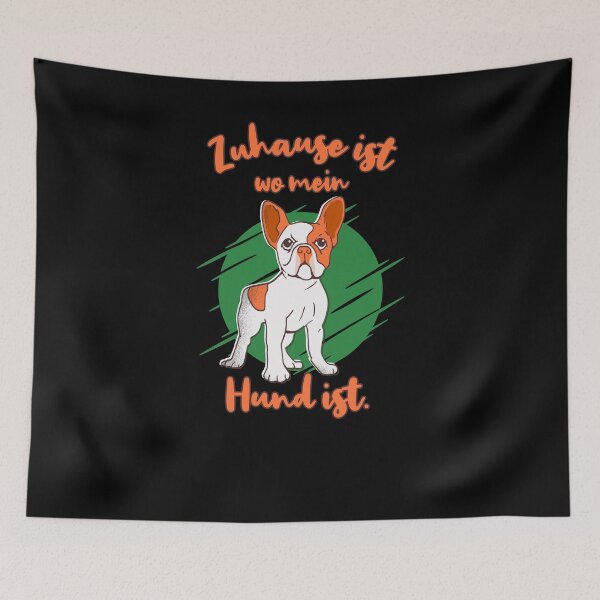 Item preview, Home is where my dog is designed and sold by Weilichesmag.