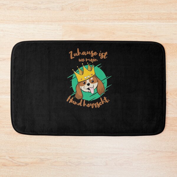 Item preview, Home is where my dog rules designed and sold by Weilichesmag.