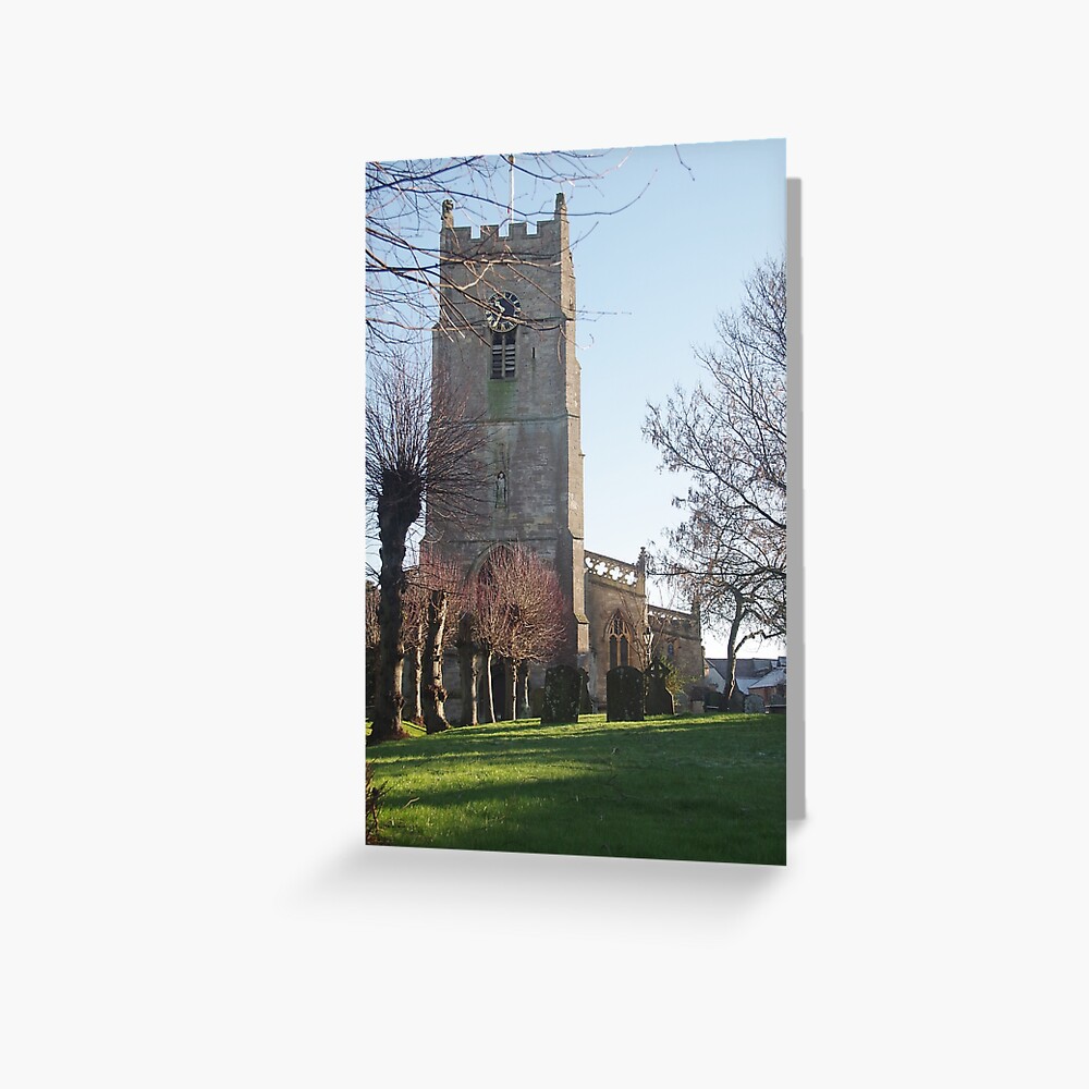 The Parish Church Of St.Michael And All Angels, Highworth Greeting Card
