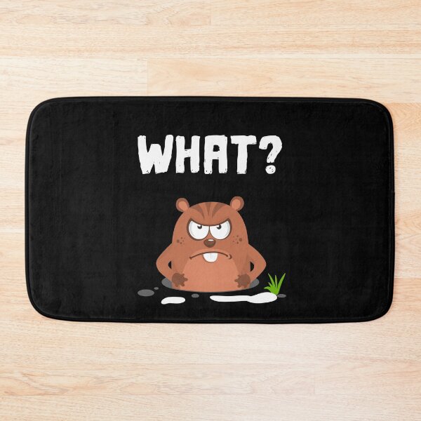 Item preview, What Displeased Funny Marmot Woodchuck Happy Groundhog Day T-Shirt designed and sold by lxmag.