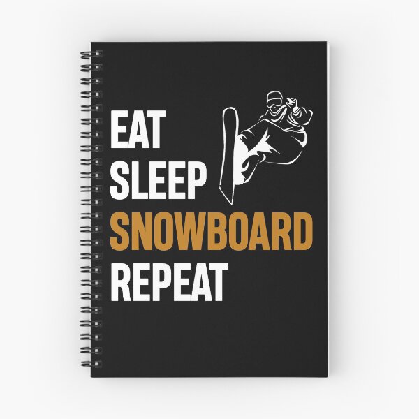 Item preview, EAT SLEEP SNOWBOARD REPEAT designed and sold by braaax.