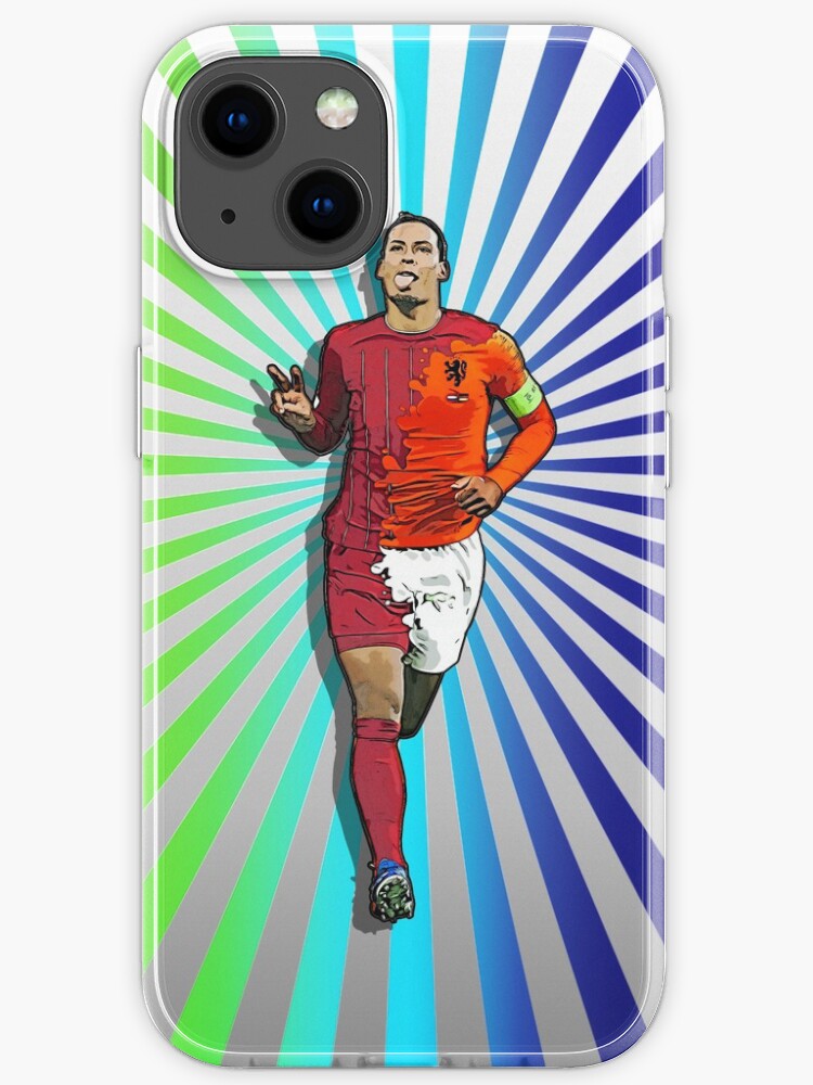 Virgil Van Dijk Abstract Liverpool Netherlands iPhone Case