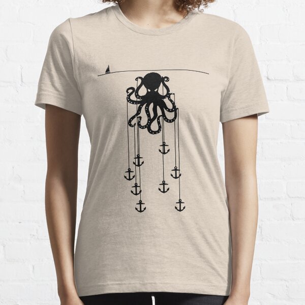 Octopus summer at sea Essential T-Shirt