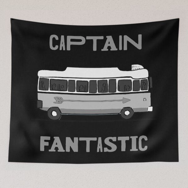 Item preview, captain fantastic bus - greyscale designed and sold by Bernat Comes.