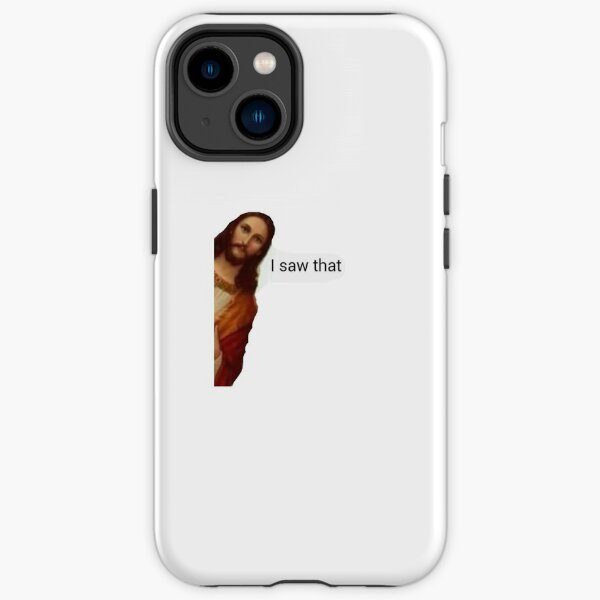 Jésus j'ai vu ce meme Coque antichoc iPhone