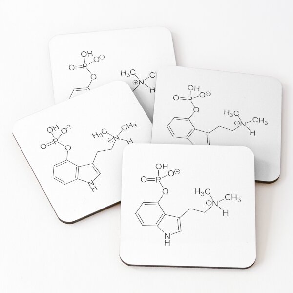 Item preview, Psilocybin Molecular Diagram - Magic Mushrooms designed and sold by webdango.