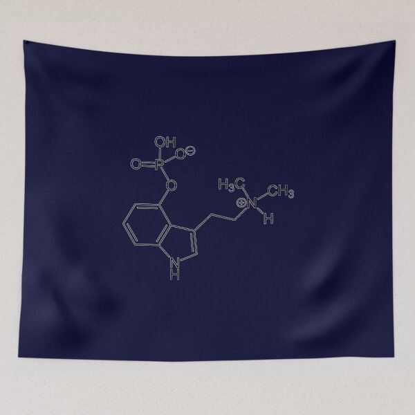 Item preview, Psilocybin Molecular Diagram - Magic Mushrooms designed and sold by webdango.