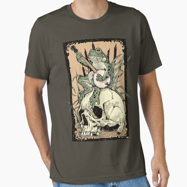 Item preview, Victorian Frog Playing Banjo designed and sold by ZugArt.