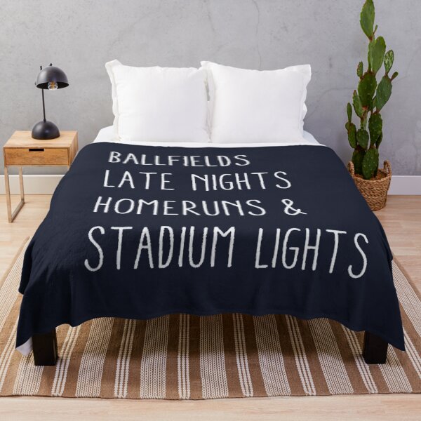 Item preview, Ballfields Late Nights Homeruns Stadium Lights designed and sold by MoreAwesomeTees.