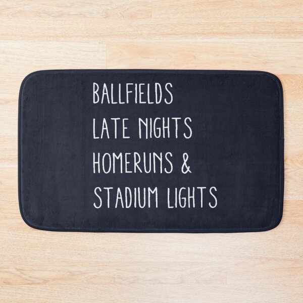 Item preview, Ballfields Late Nights Homeruns Stadium Lights designed and sold by MoreAwesomeTees.