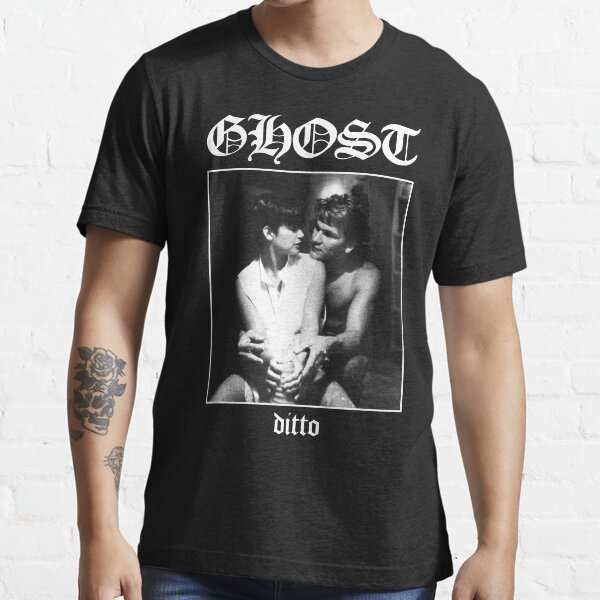 Item preview, Ghost: Ditto - Patrick Swayze Black Metal Parody designed and sold by Hollow Peaks.
