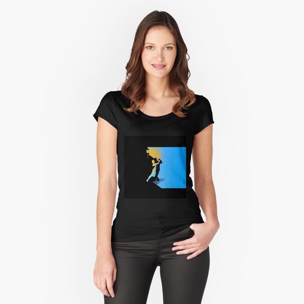 Item preview, Fitted Scoop T-Shirt designed and sold by doniainart.