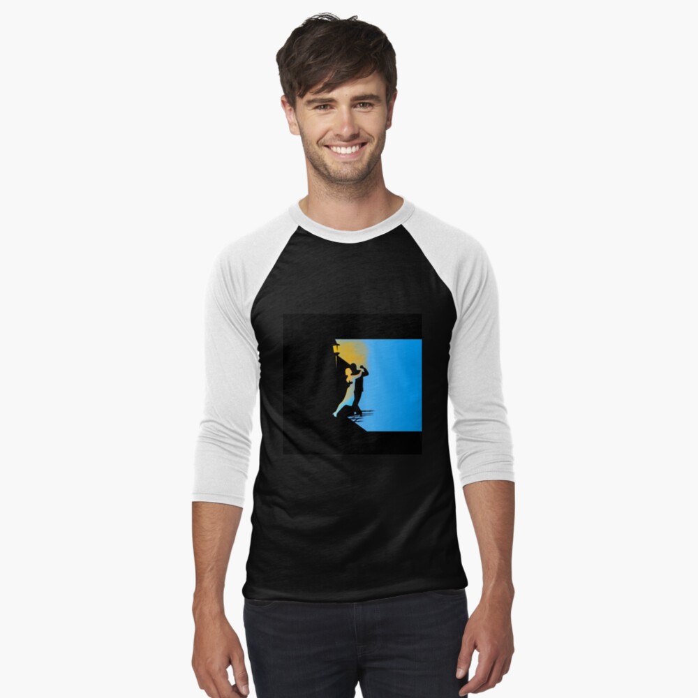 Item preview, Baseball ¾ Sleeve T-Shirt designed and sold by doniainart.