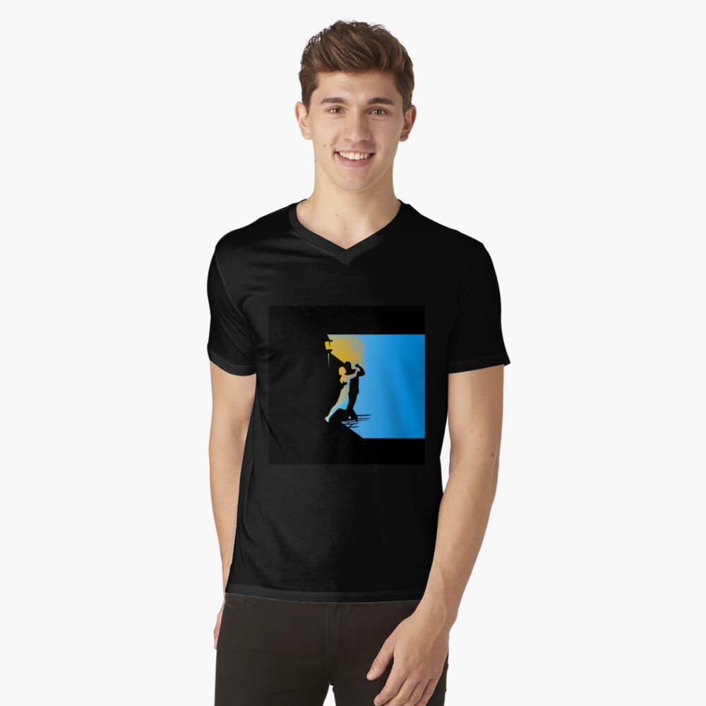 Item preview, V-Neck T-Shirt designed and sold by doniainart.