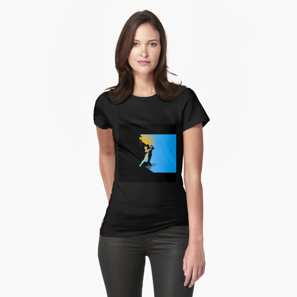 Item preview, Fitted T-Shirt designed and sold by doniainart.
