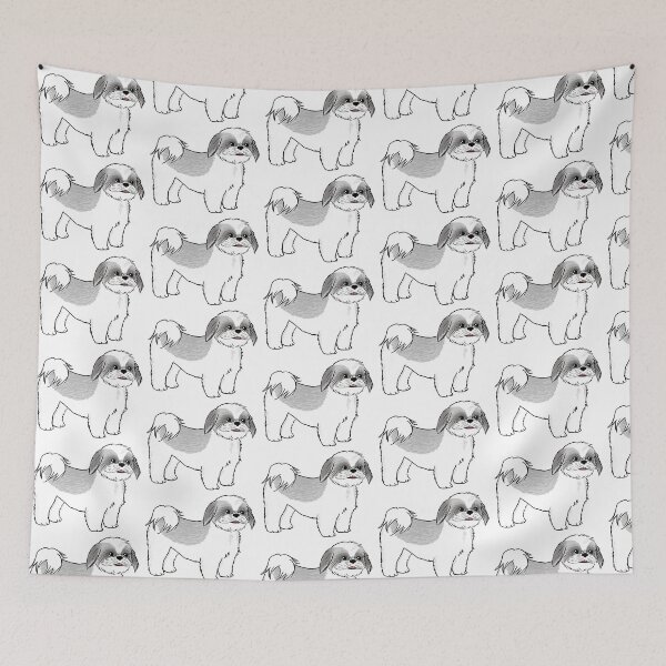 Item preview, Shih Tzu Cartoon Dog designed and sold by Jenn Inashvili.
