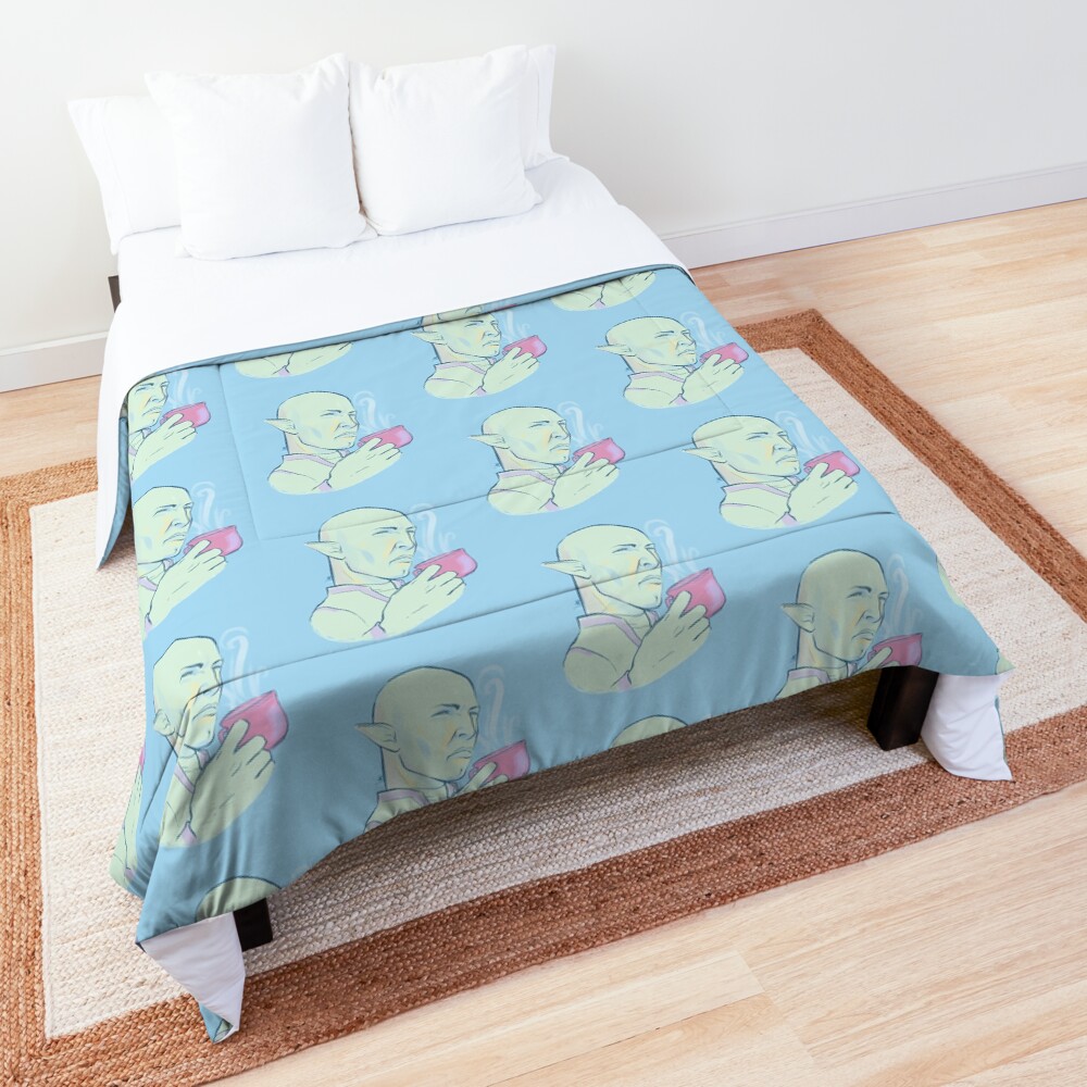 Solas greatly disapproves Comforter