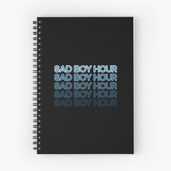 Item preview, sad boy hour - sticker / hoody / notebook / etc designed and sold by favoritefandom.