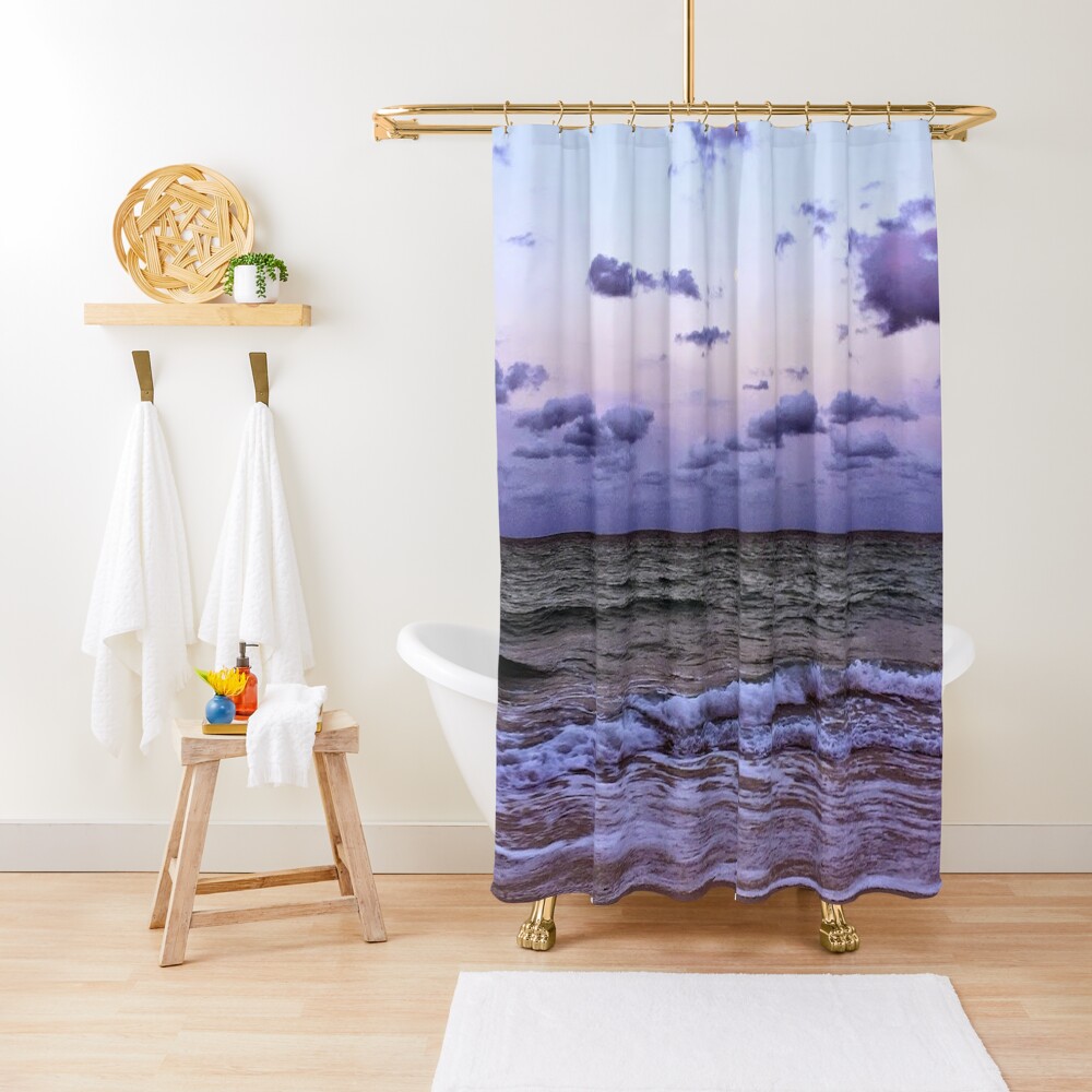 Quiet Moon Shower Curtain