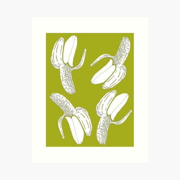 Item preview, Banana Print designed and sold by Lukasz  Czyzewski.