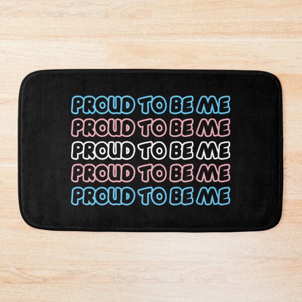 Item preview, proud to be me transgender pride flag - sticker / hoody / notebook / etc designed and sold by favoritefandom.