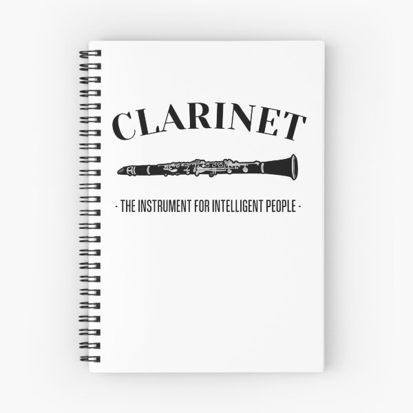 Item preview, CLARINET - THE INSTRUMENT FOR INTELLIGENT PEOPLE - funny clarinet gift idea designed and sold by HEJAshirts.