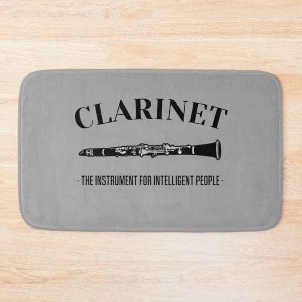 Item preview, CLARINET - THE INSTRUMENT FOR INTELLIGENT PEOPLE - funny clarinet gift idea designed and sold by HEJAshirts.