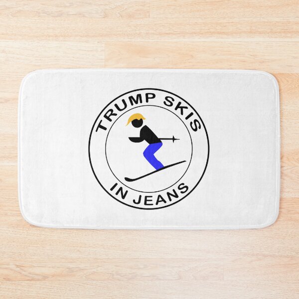 Item preview, Trump Skis In Jeans designed and sold by Esskay Designs.
