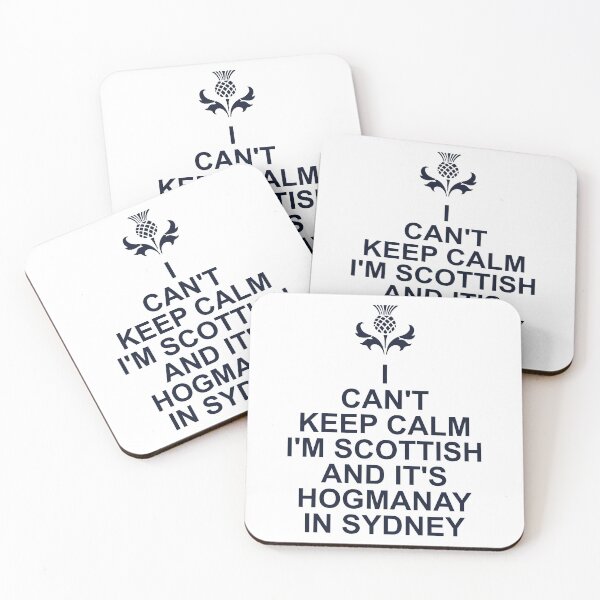 Item preview, I Cant Keep Calm Im Scottish And Its Hogmanay In Sydney designed and sold by PoshJocks.