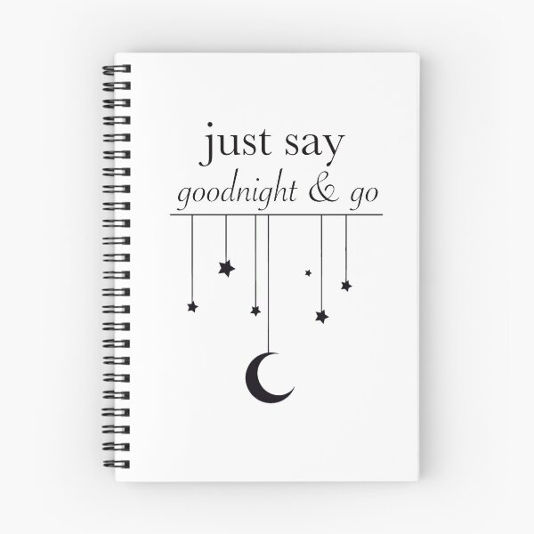 Item preview, goodnight and go designed and sold by cosmic-moons.