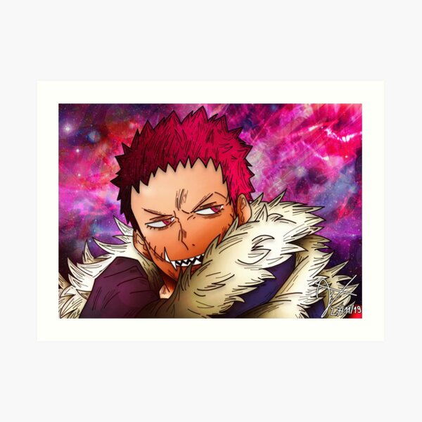 Charlotte Katakuri S Portrait One Piece Art Print By Axel0w Redbubble