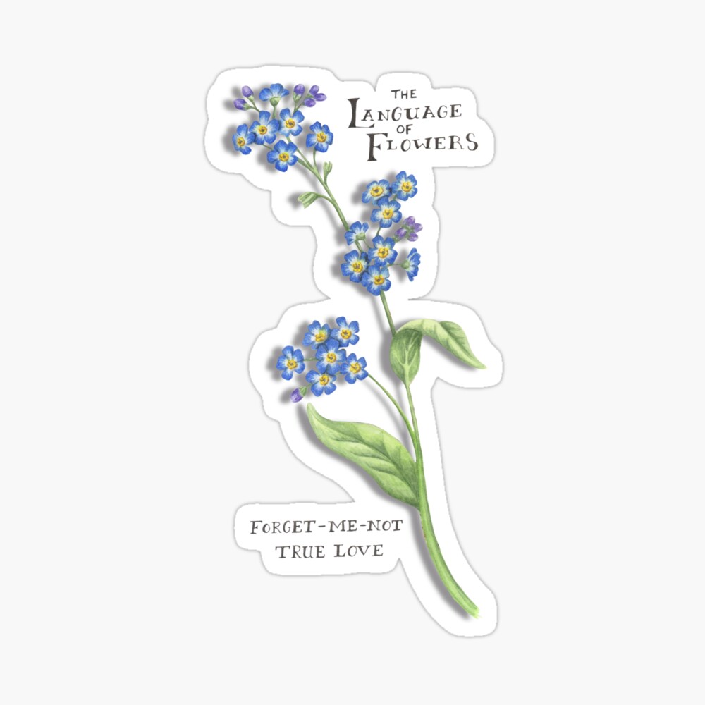 Forget Me Nots True Love Kids T Shirt By Theodorag Redbubble